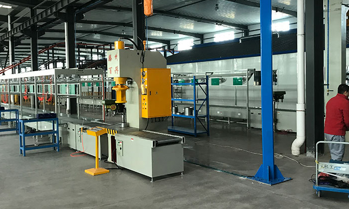 盛華電機(jī)廠檢測車間